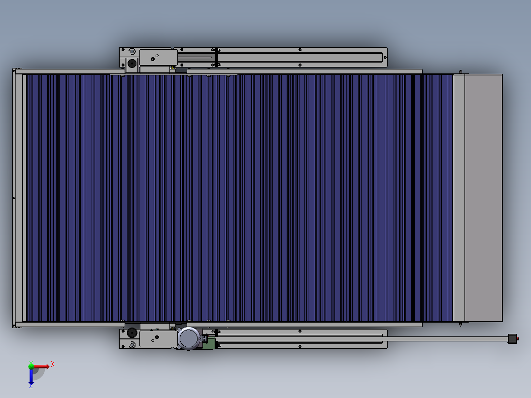 2.8T两柱停车库俯视图