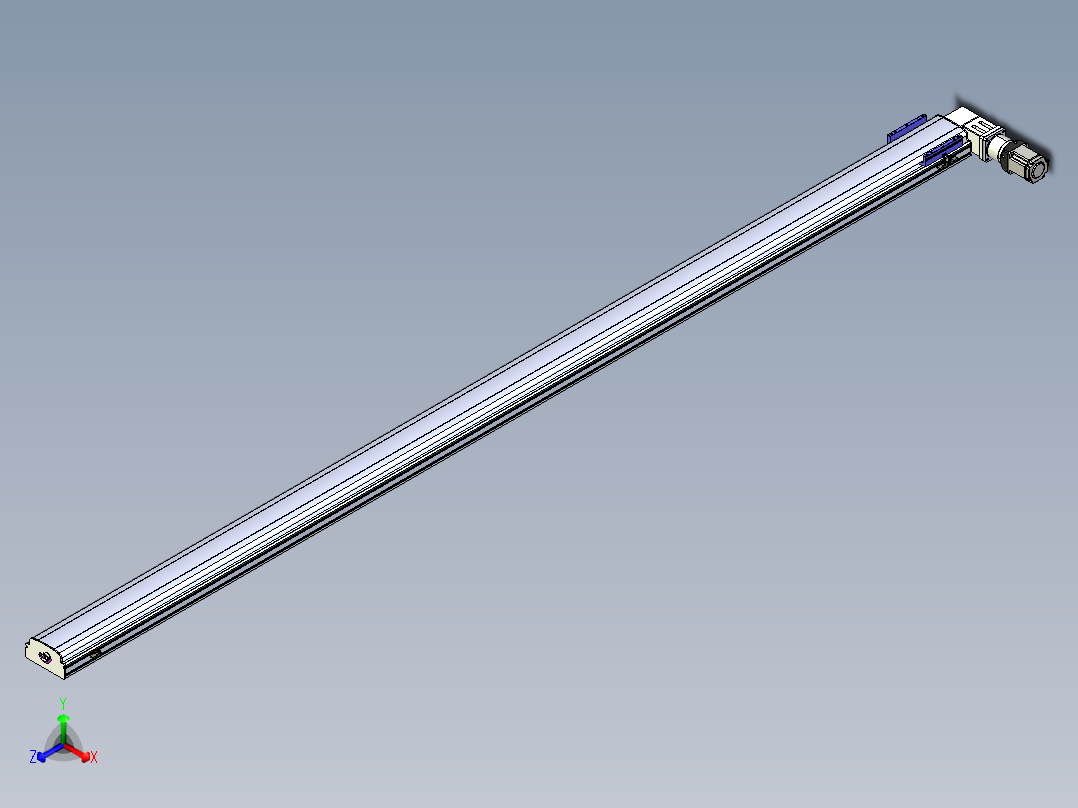 同步带滑台-半封闭B17-L100-S3700-R-P75-D3-N3