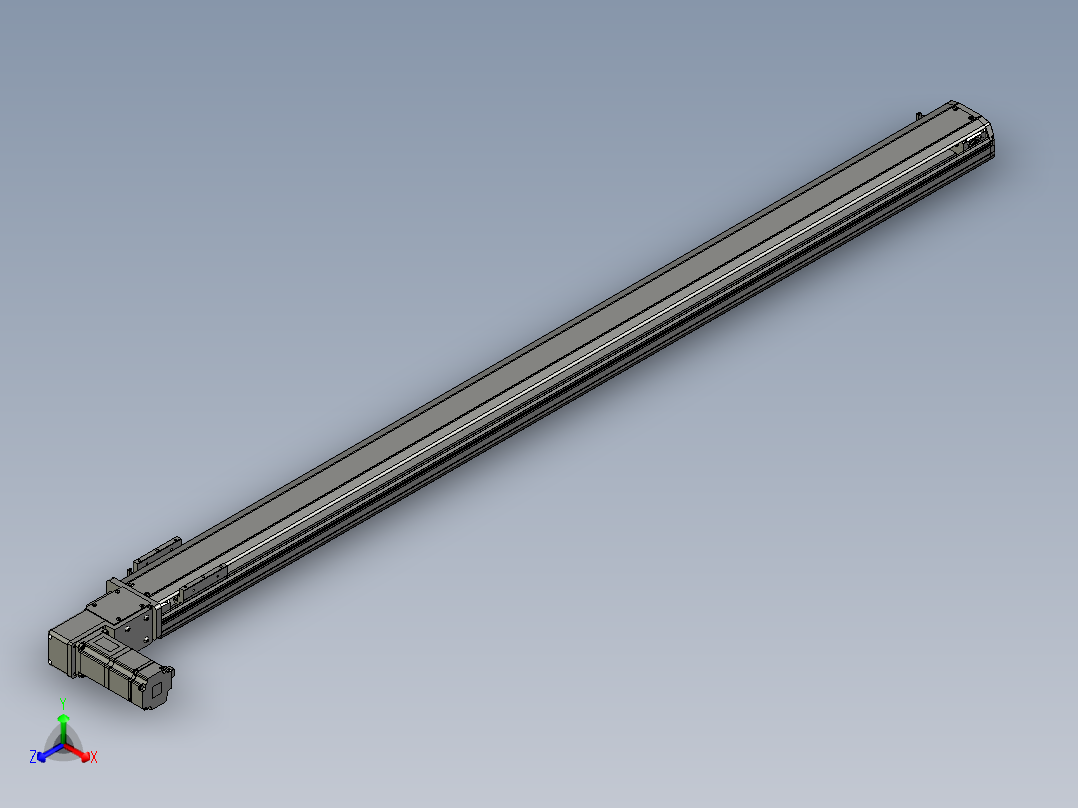 模组FTB10-L-1500正等轴测图