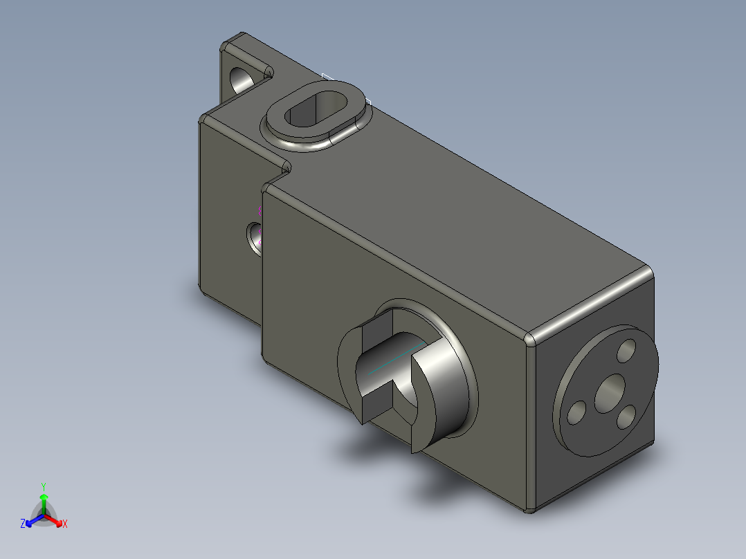 底座钻孔夹具（CAD图+UG三维）