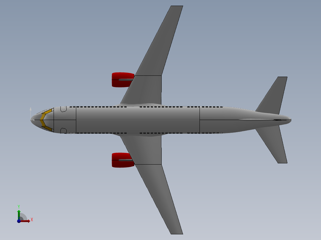 A320前视图