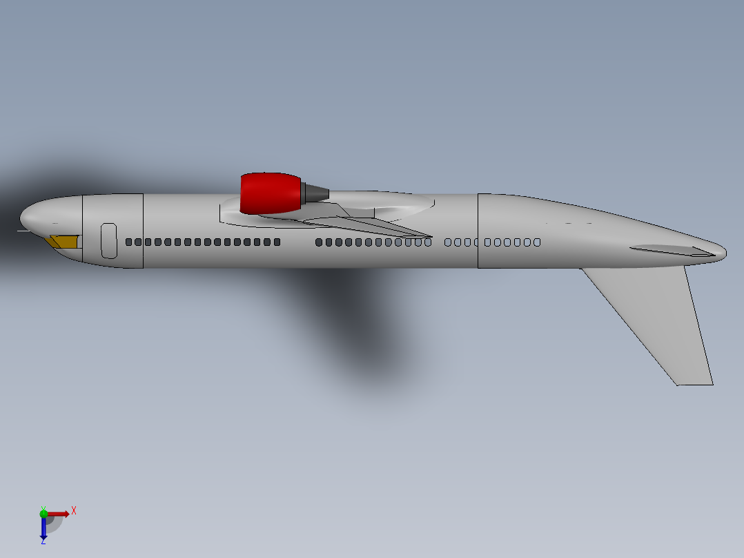 A320俯视图