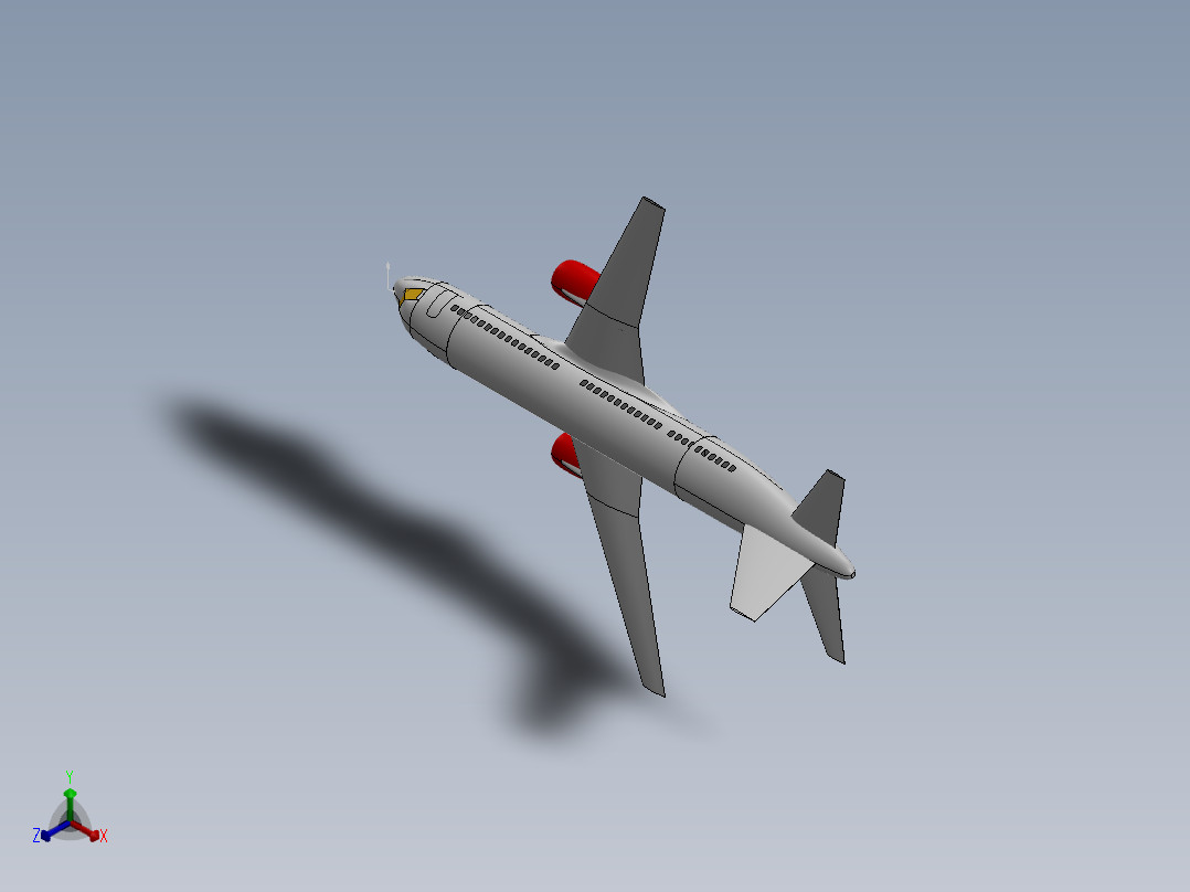 A320正等轴测图