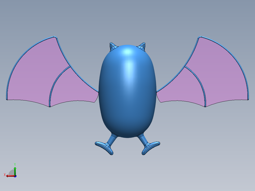 口袋妖怪-戈尔巴特后视图