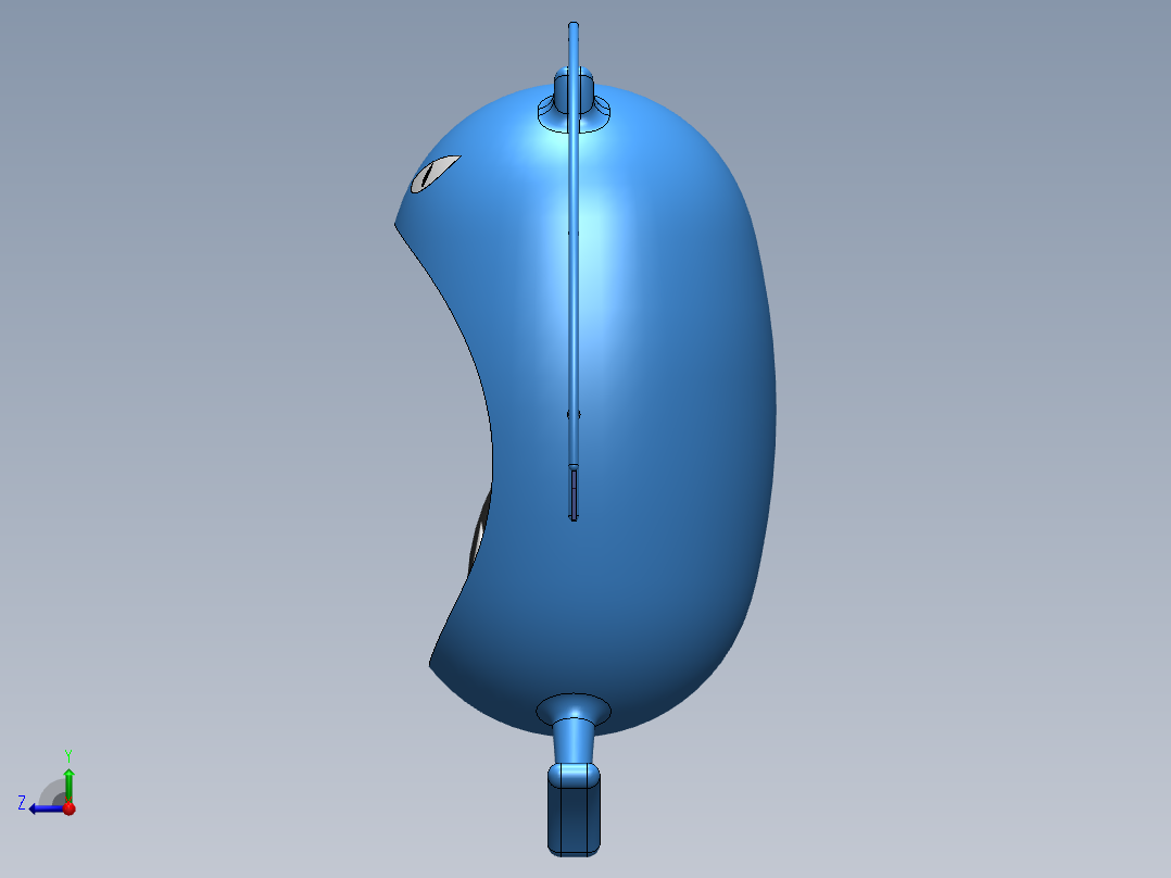 口袋妖怪-戈尔巴特右视图