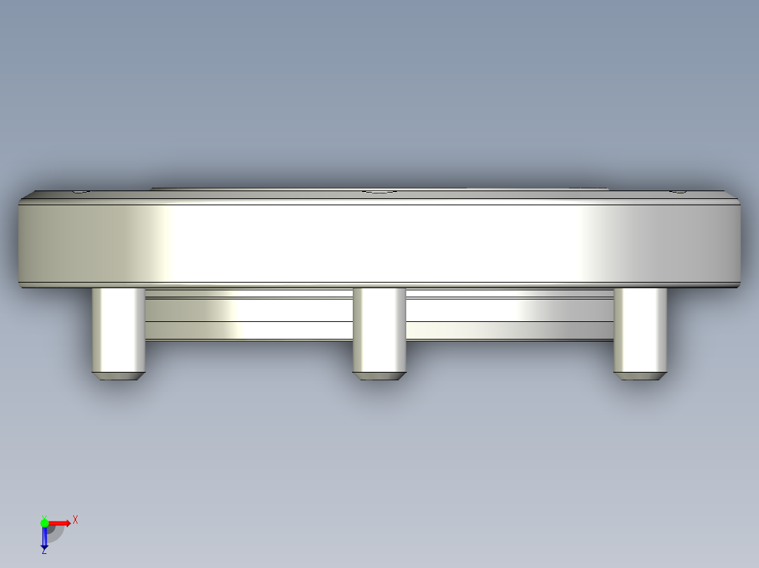 KOSMEKVSJ250-F多系列多零件图纸模型多系列多零件图纸模型俯视图