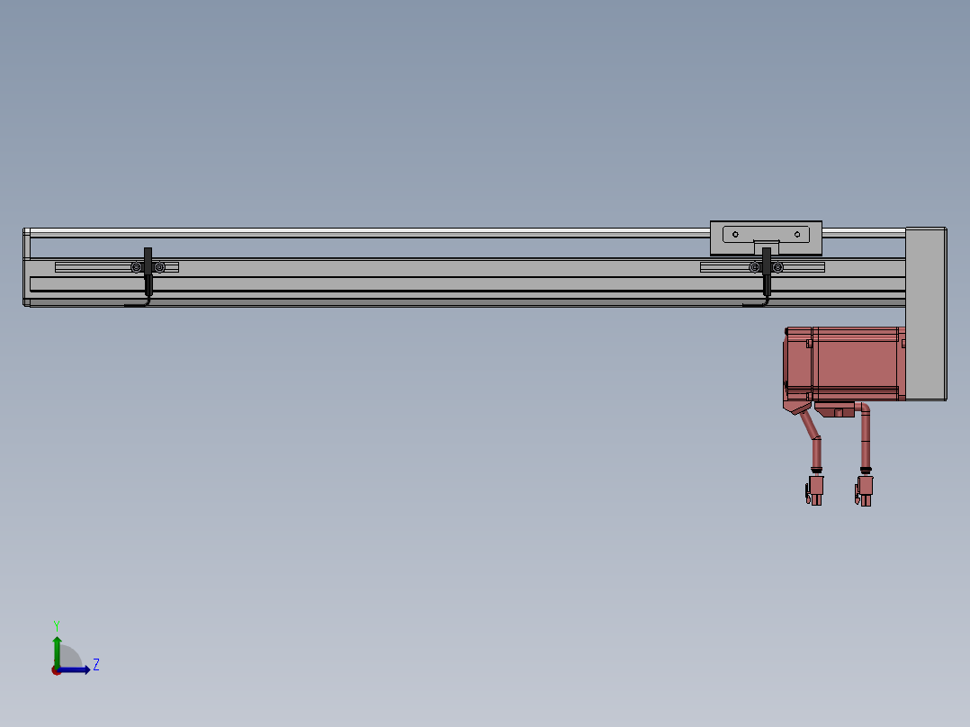 精密模组MY120-T10-500L-BM-P20B-C4-C左视图