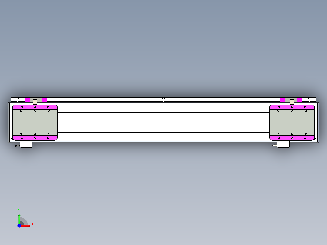 威洛博LC系列3d模型模组2LC14S1Y-S700前视图