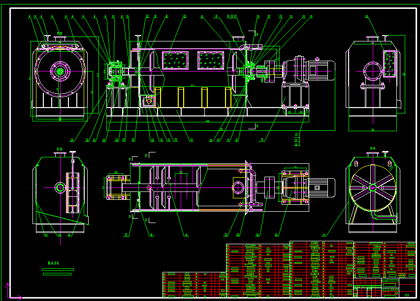 ZMJ型自动和面机（单轴）的设计