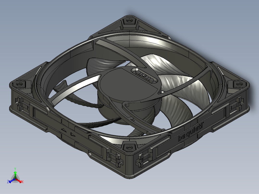 Silent Wings Pro 4 140mm PWM超静音风扇