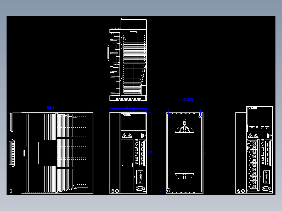 DS5L-21P5、22P3、22P6-PTA外观图