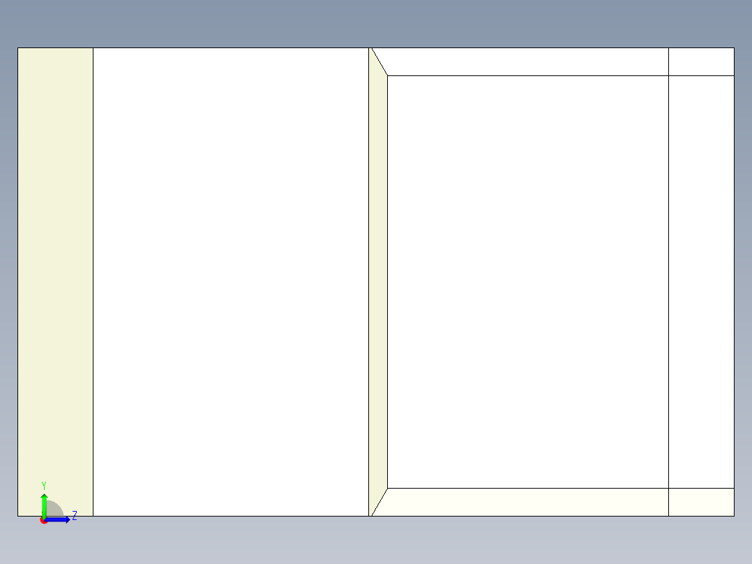定位配件2312-3D多系列多零件图纸模型左视图