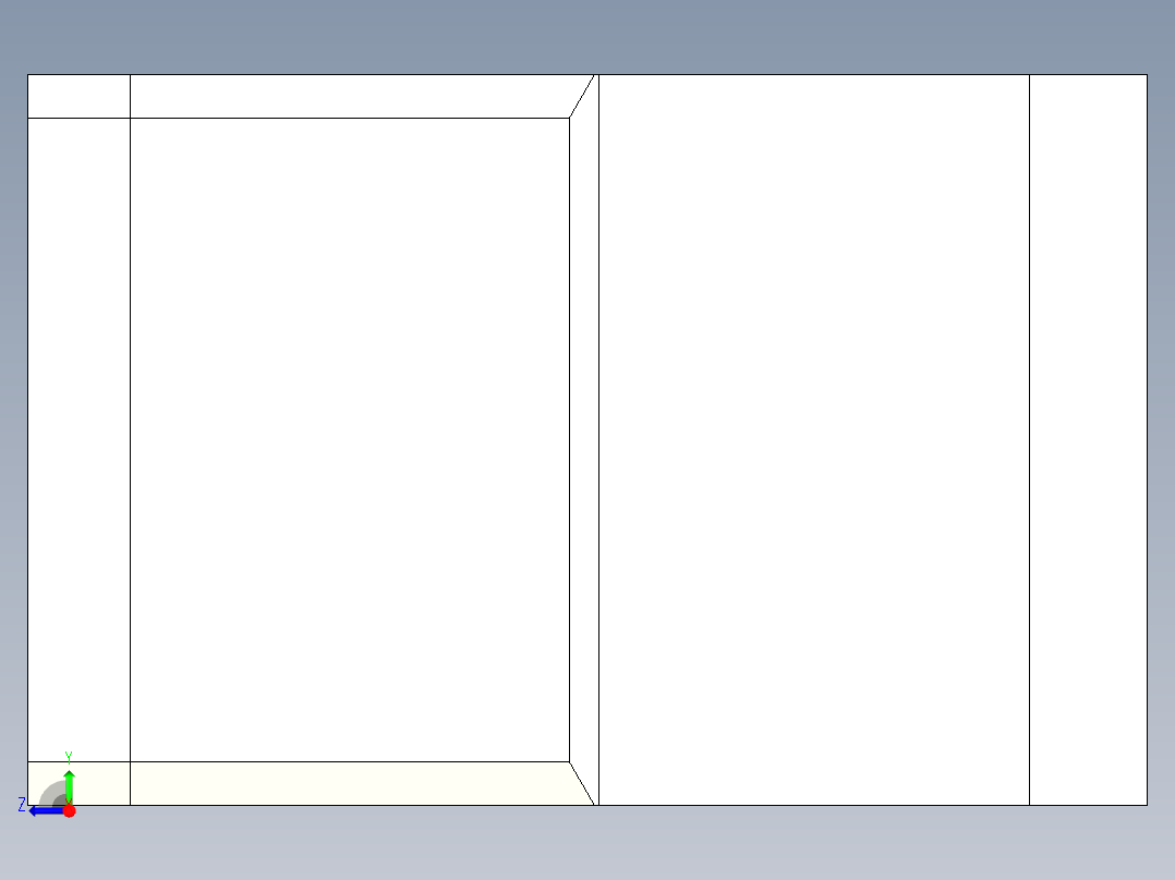 定位配件2312-3D多系列多零件图纸模型右视图