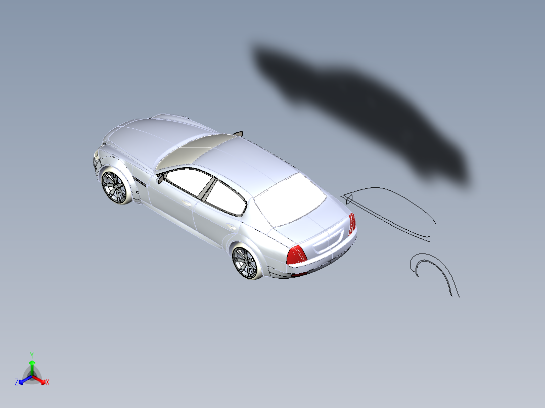 玛拉莎蒂跑车<span style='color: red'>造型</span><span style='color: red'>三维</span><span style='color: red'>建模</span><span style='color: red'>图纸</span>