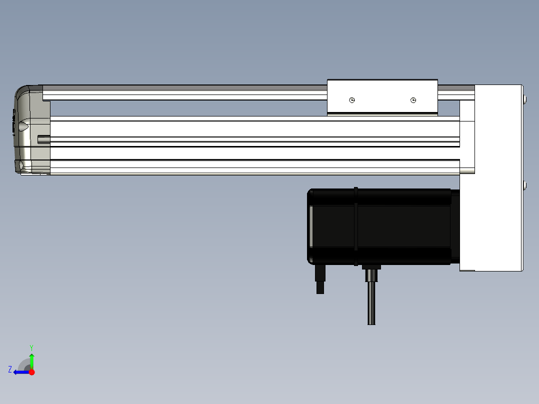 Toyo东佑达直线模组-ETH13-200-BM-400W右视图