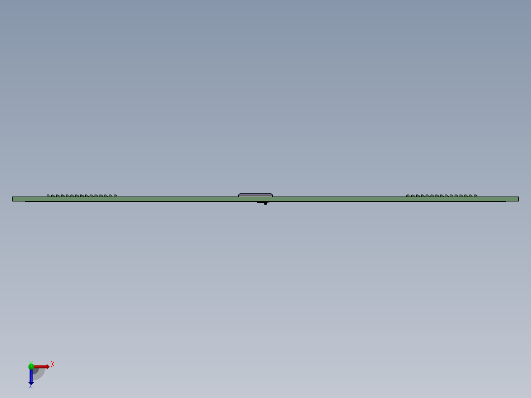 仿威图机柜俯视图