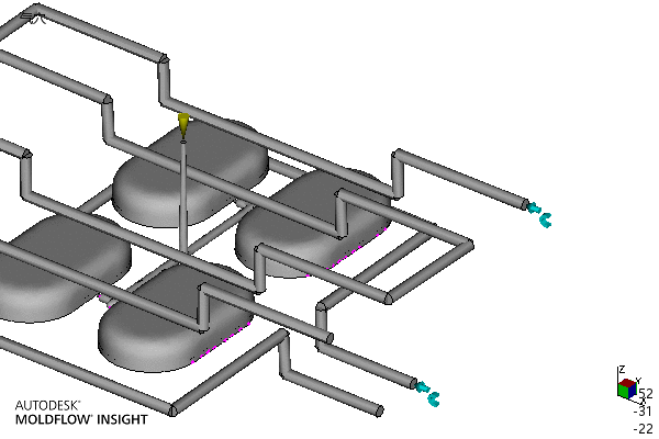 肥皂盒上盖注塑模具设计-一模四腔含UG三维===1290059==250