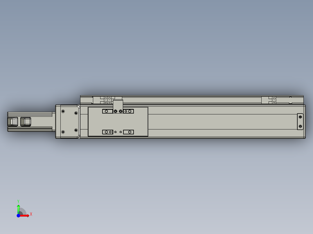 VF丝杆传动-一般环境VT6-L10-C-S280-BC-P10-C4前视图
