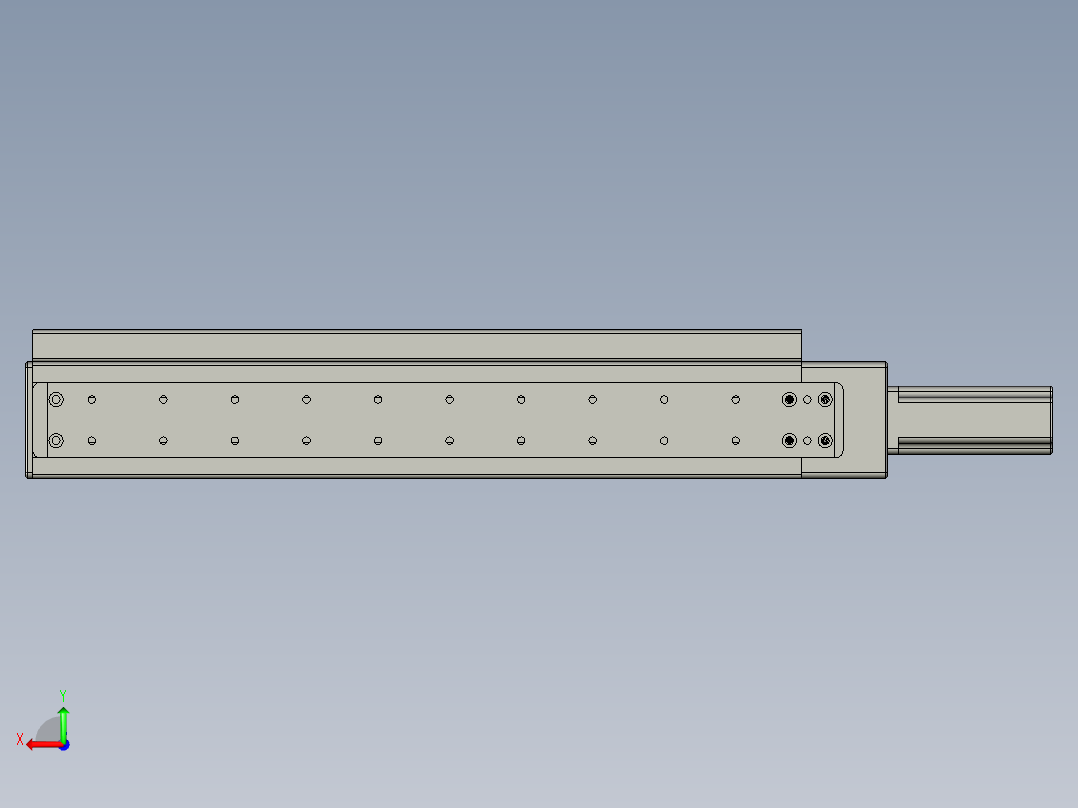 VF丝杆传动-一般环境VT6-L10-C-S280-BC-P10-C4后视图