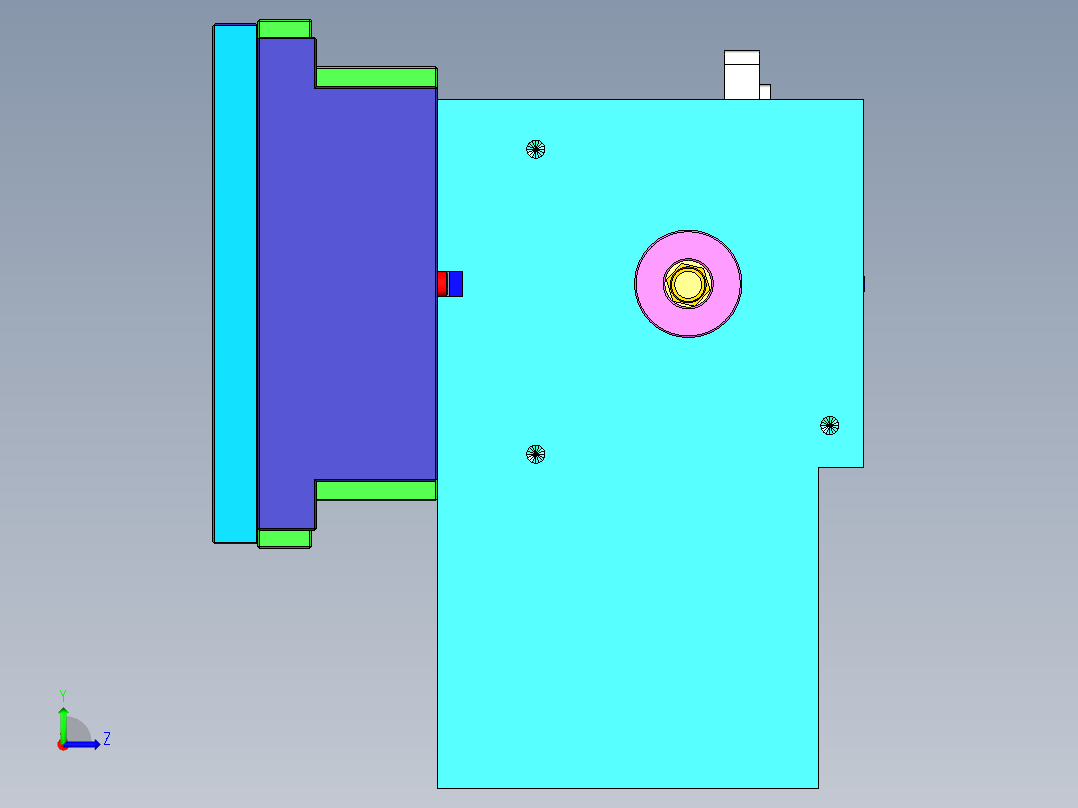 UX390-A-CNC4-0305左视图