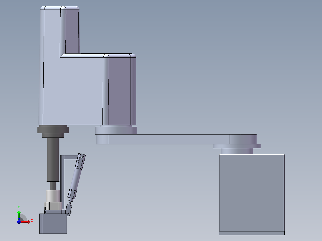 UV烘干炉固化炉前视图