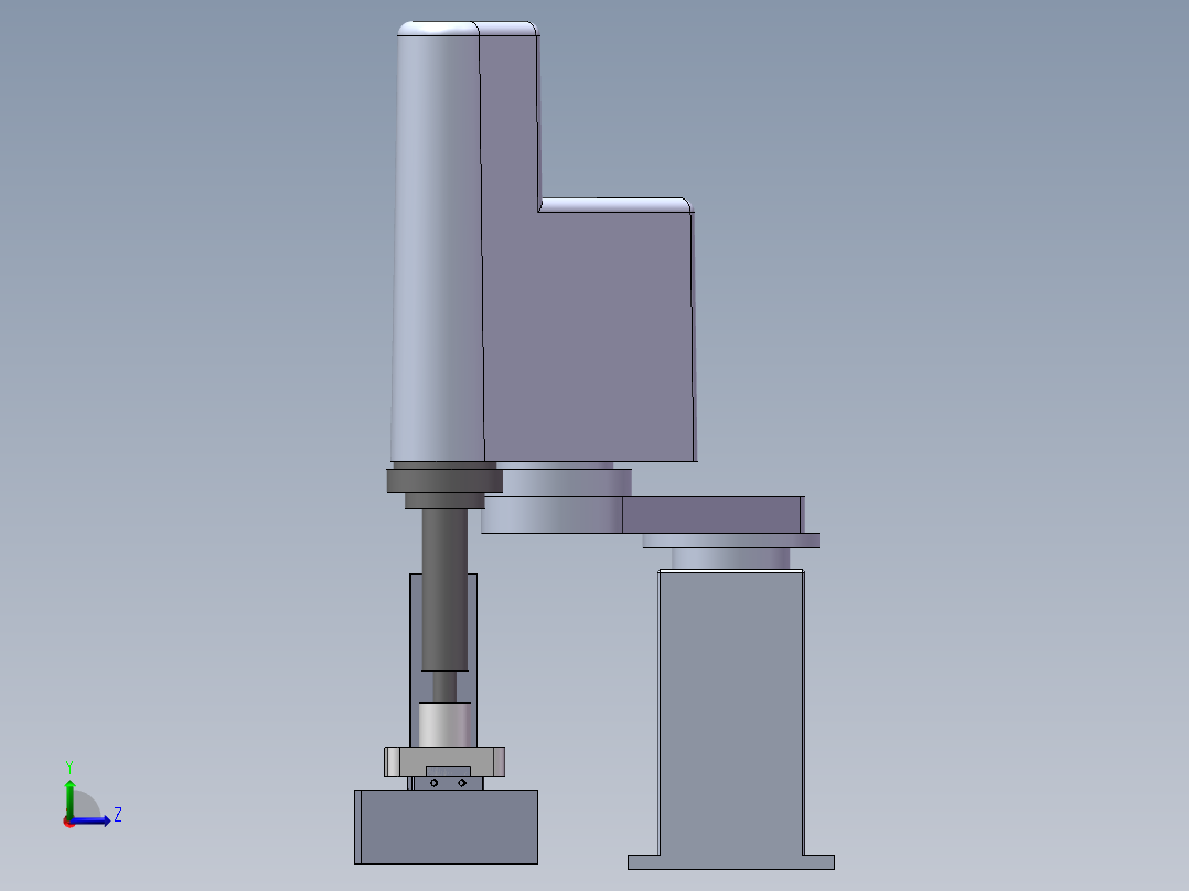 UV烘干炉固化炉左视图