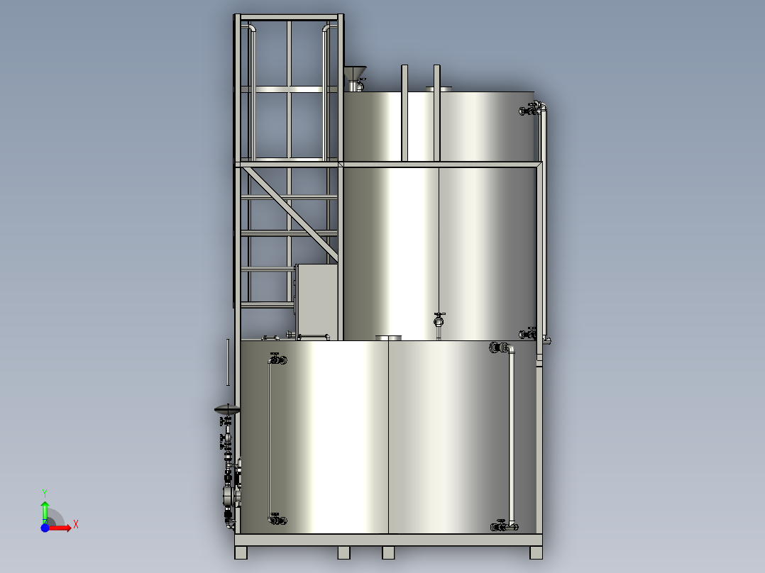 成套计量泵前视图