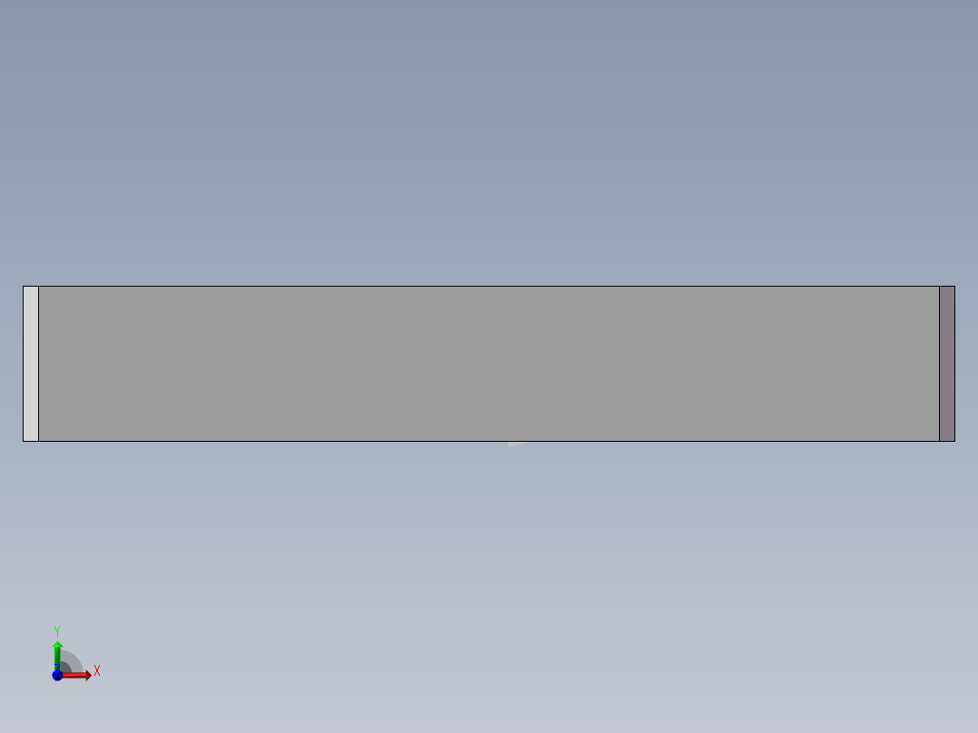 电动滑台模组MTG100-120减速机法兰前视图