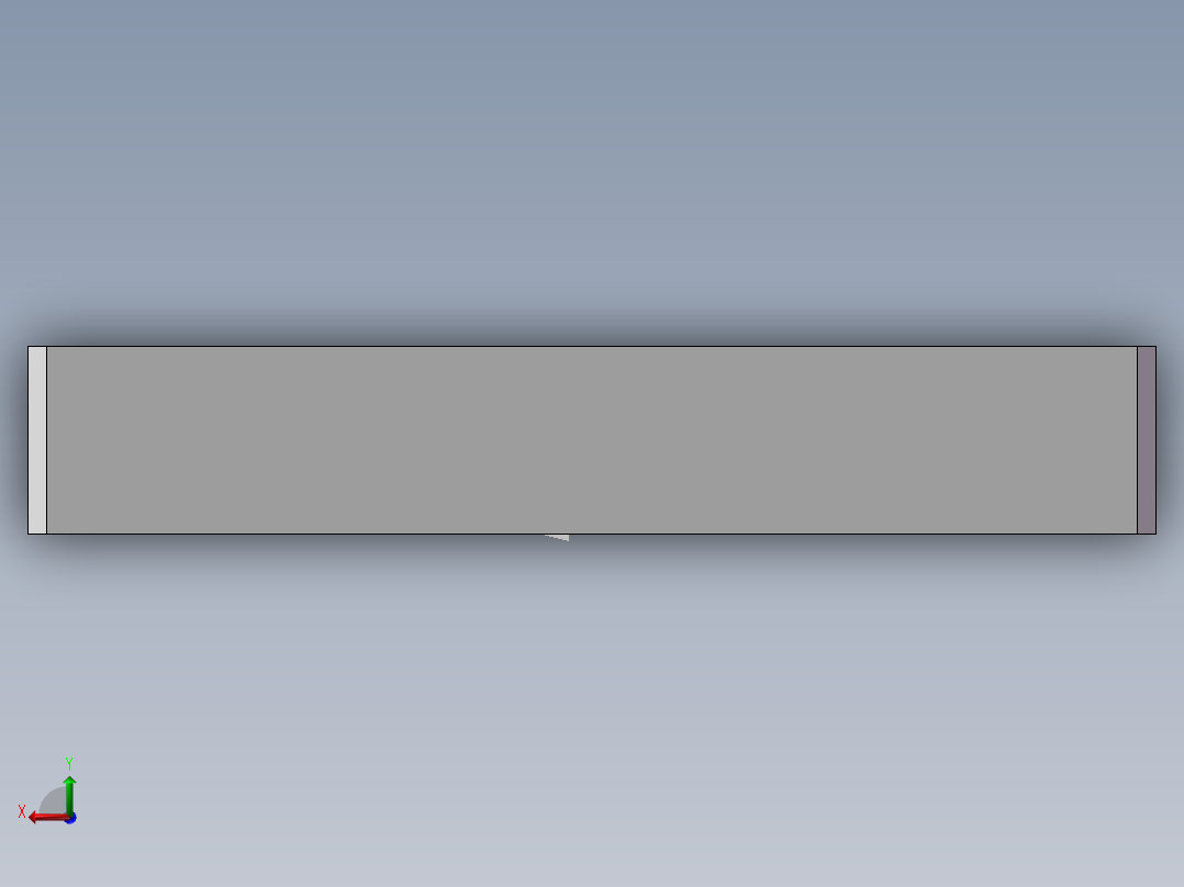 电动滑台模组MTG100-120减速机法兰后视图