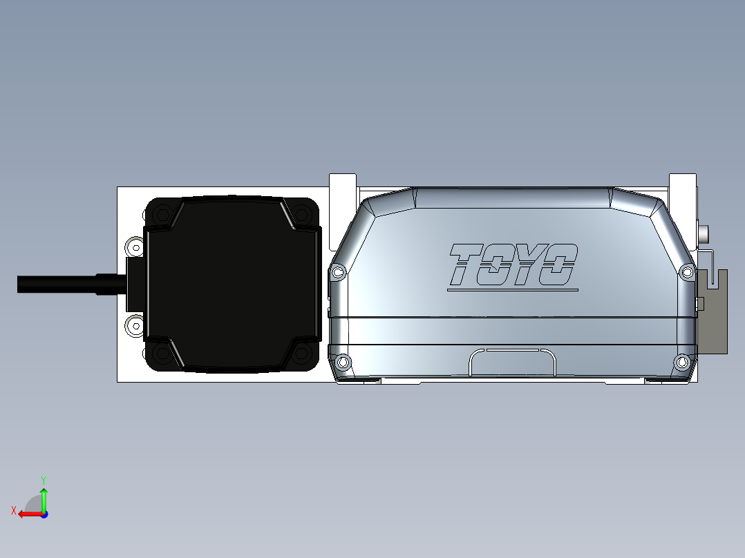 Toyo东佑达直线模组-ETH17-250-BL-M75后视图