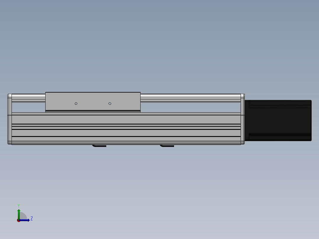 精密模组MY140-T10-100L-BC-P40B-C4-C左视图