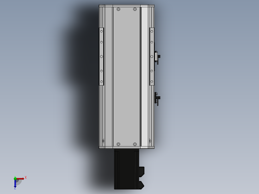 精密模组MY140-T10-100L-BC-P40B-C4-C俯视图