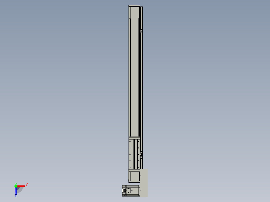 欧规系列-LB8-L75-S850-BL-ZP75-C3俯视图