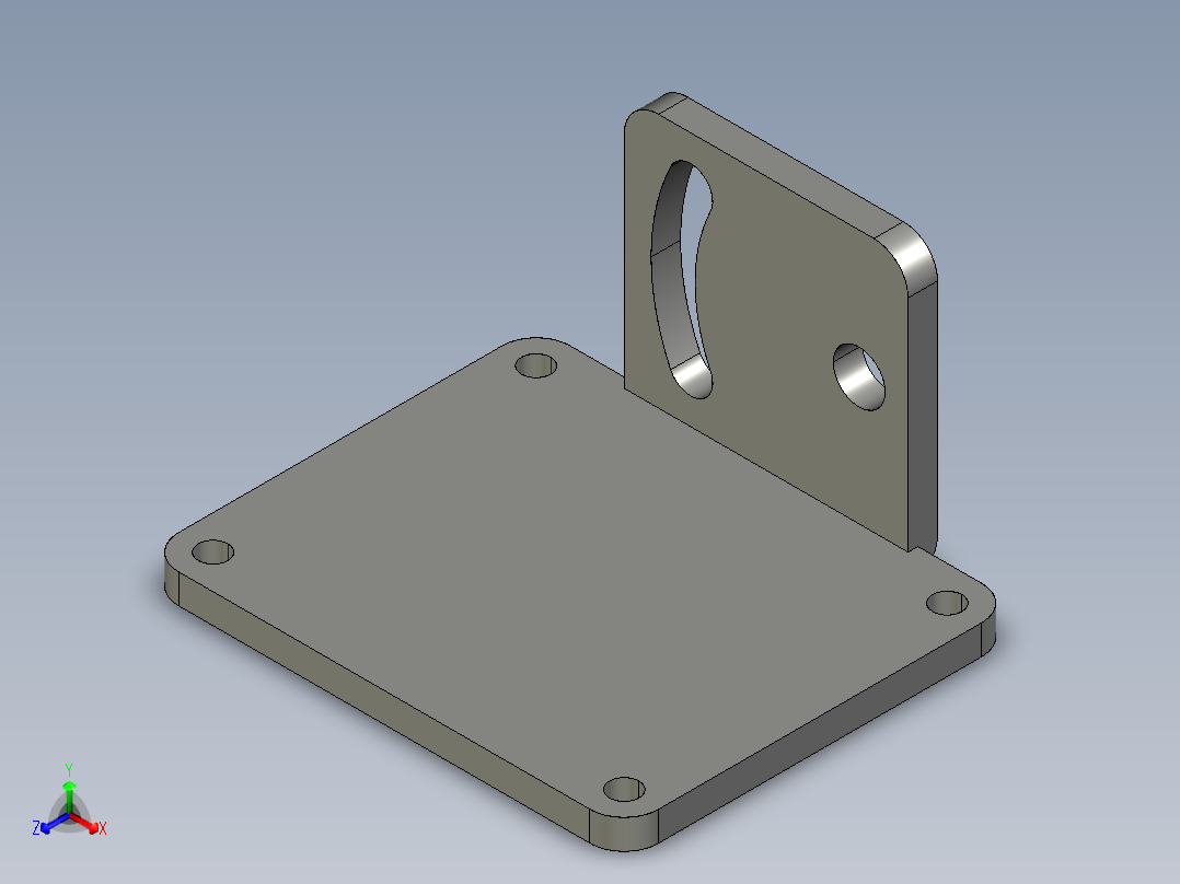 基恩士BL-500bracket_kc图纸模型