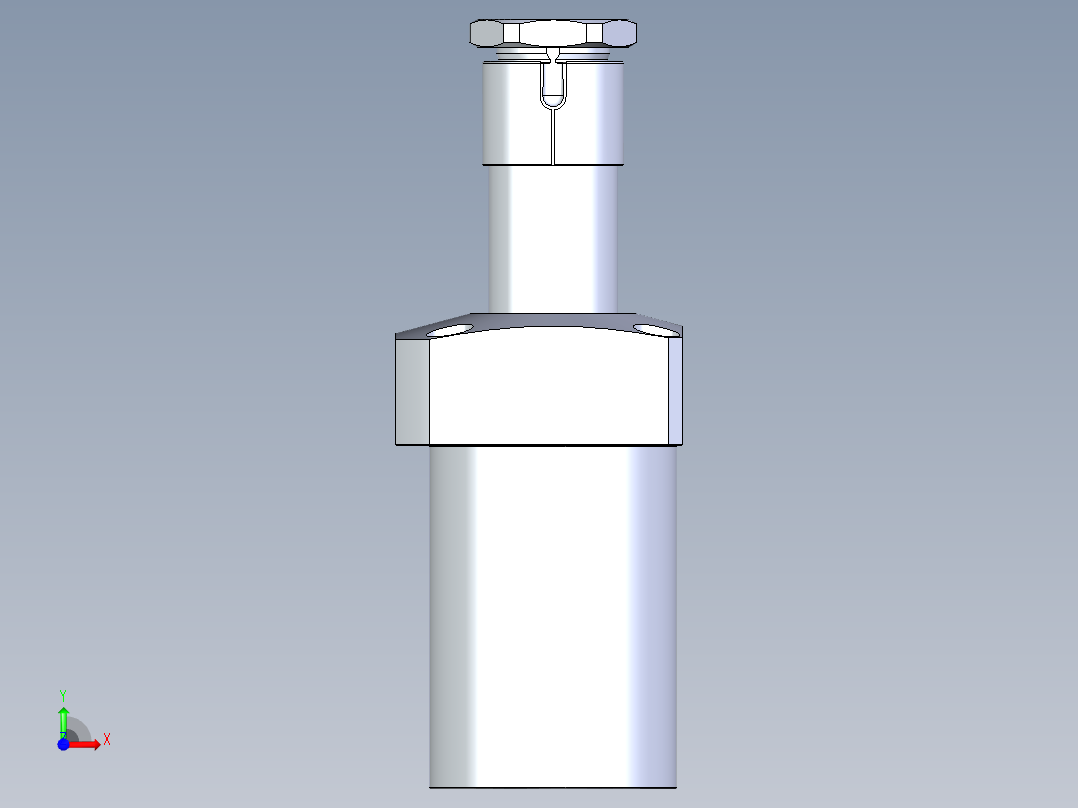 KOSMEKLHA1050-SR-Q45多系列多零件图纸模型前视图