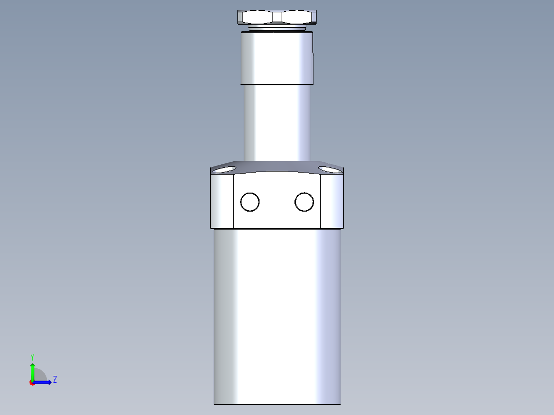 KOSMEKLHA1050-SR-Q45多系列多零件图纸模型左视图