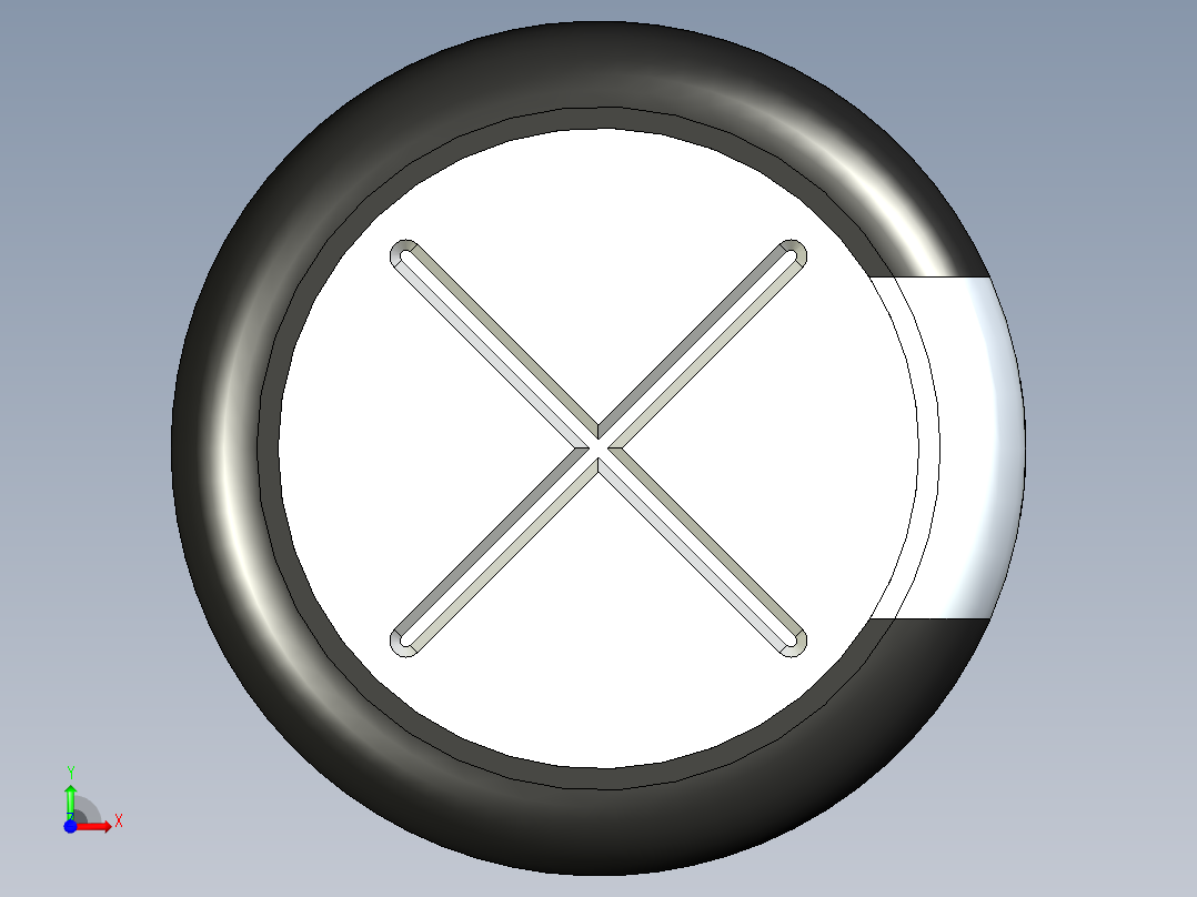 无源元件封装-CAP_RAD_D10x20_POL_BK前视图