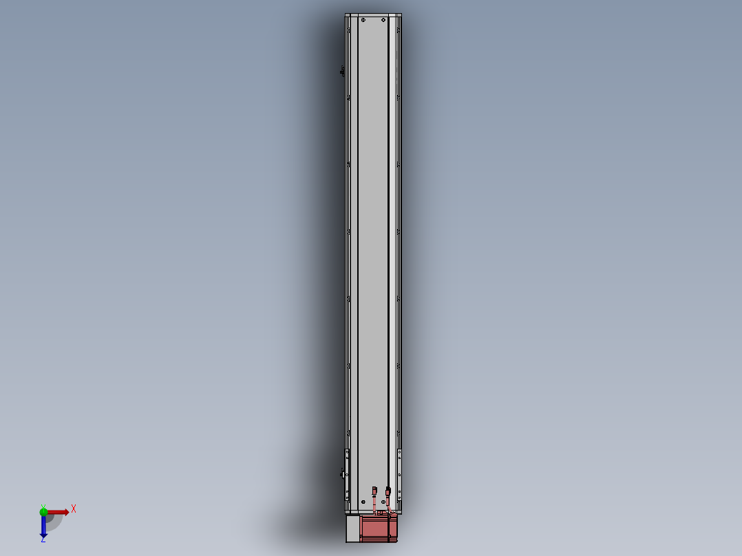 精密模组MT170-L125-1200-LU-M75-C4俯视图