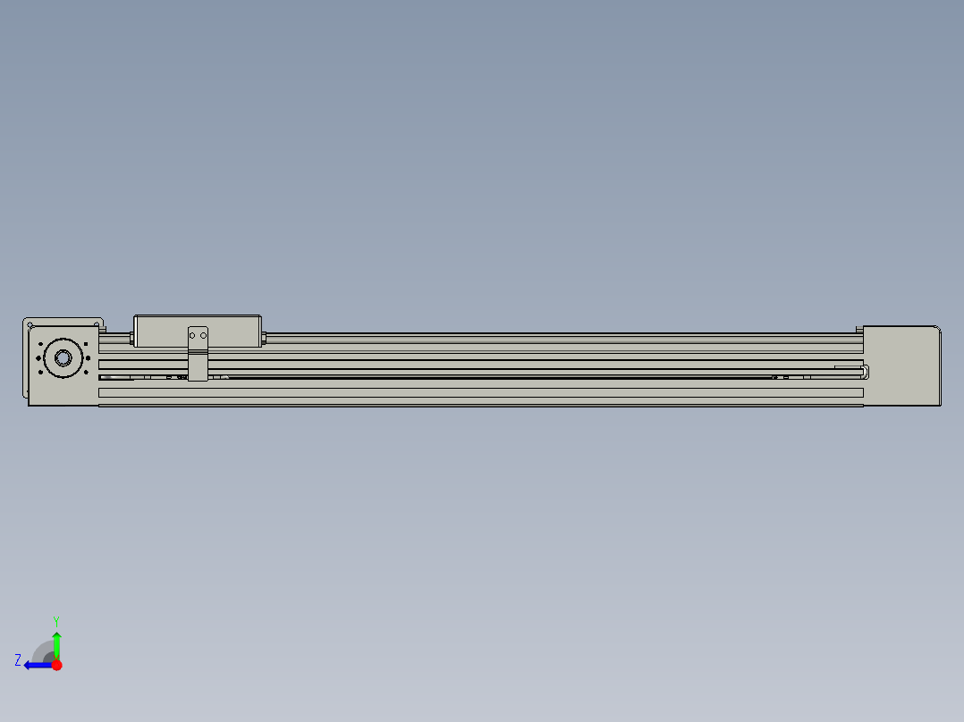 威洛博直线电机模组EB4-L80-S400-R-57-MS3右视图