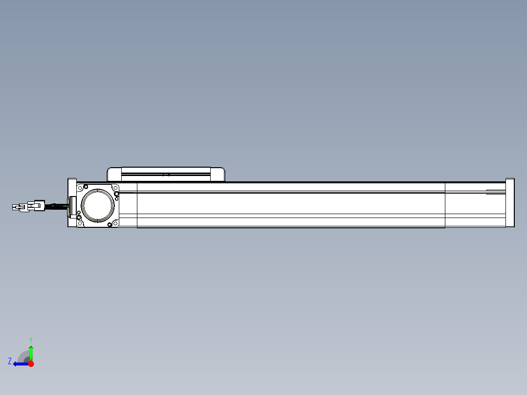 威洛博LB.GB同步带传动--欧规系列LB6A-L130-S350-BL右视图