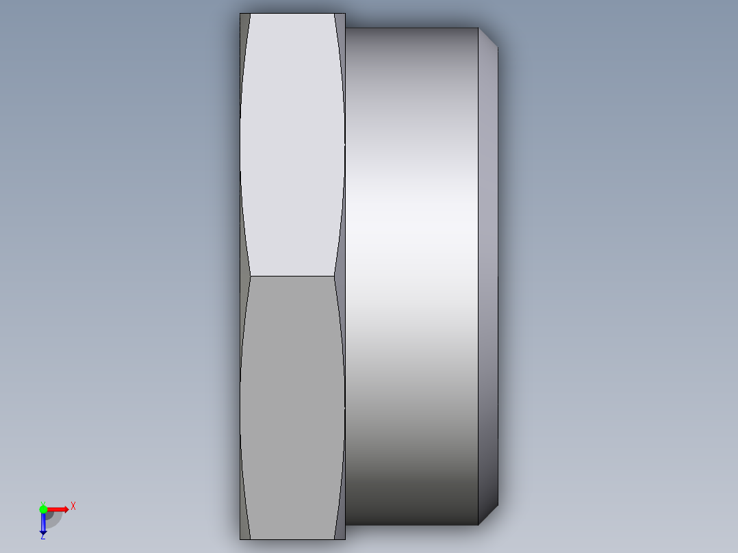 卡套式工业通用硬管接头EO_Blanking_plug_for_tube_ends_ROV42L71X俯视图