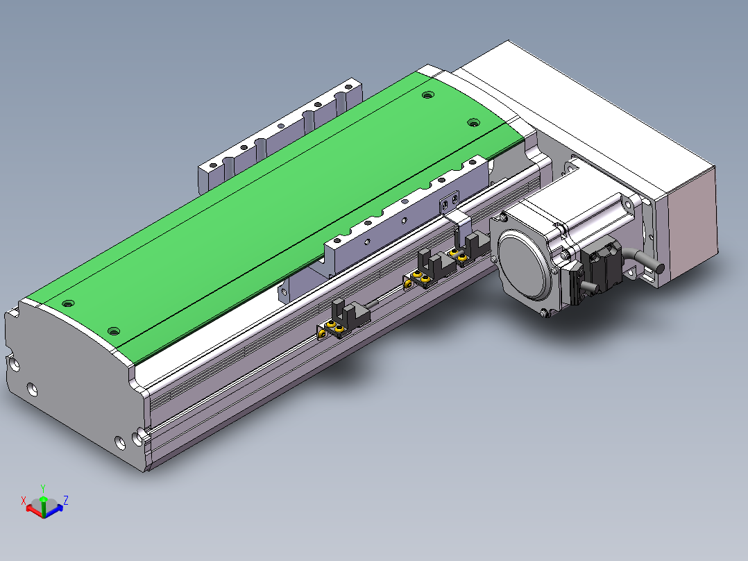 MTH丝杆半封闭模组MT120BS-BR-200W