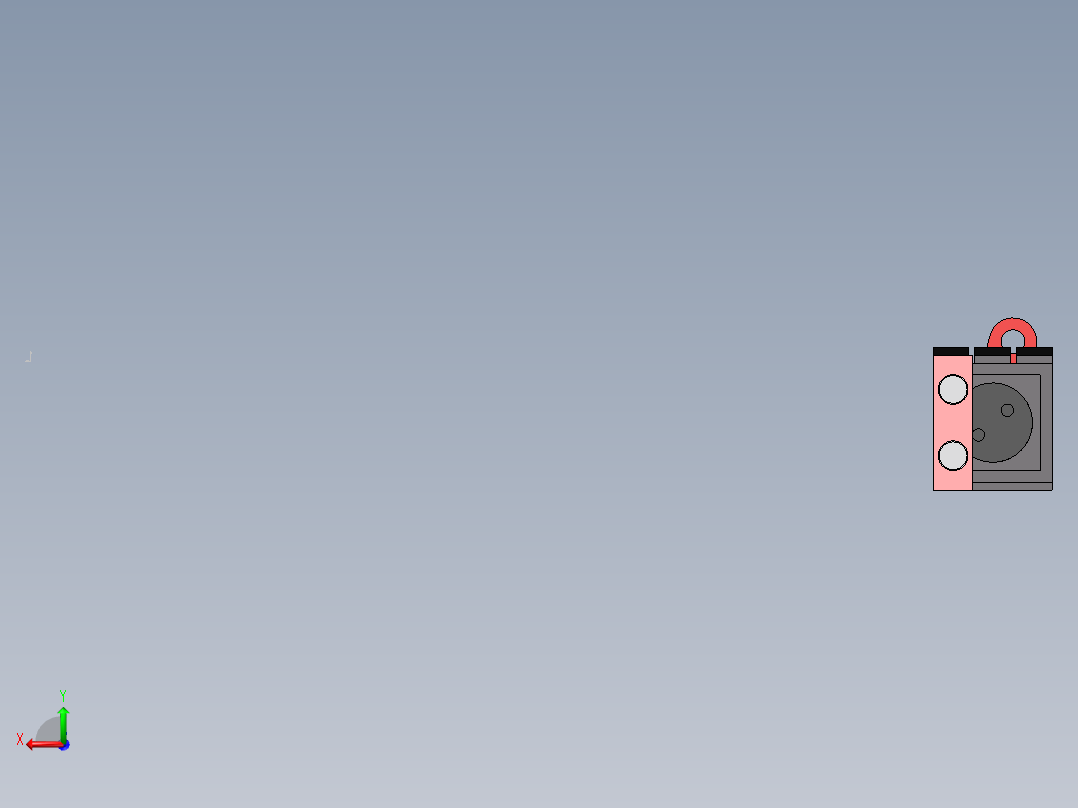 自锁按钮（带灯）YW1L-AF2E10Q4R（24V红）后视图