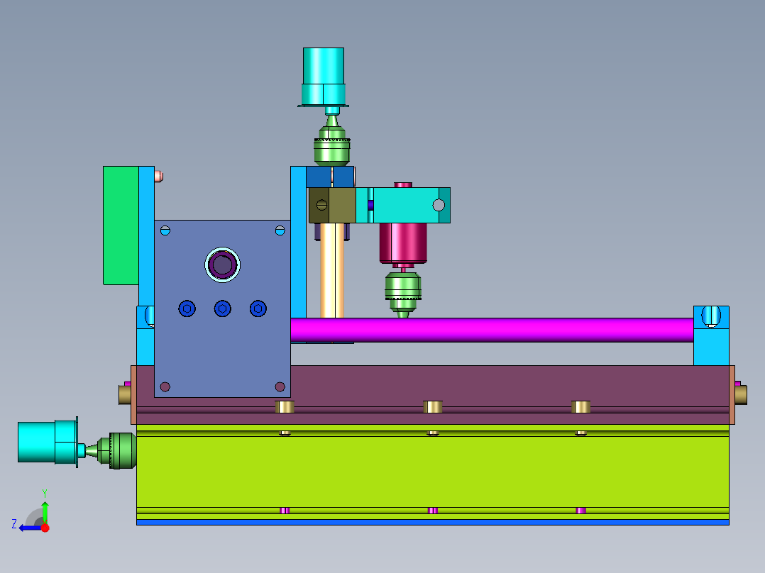 现场便携式打标机打码机右视图