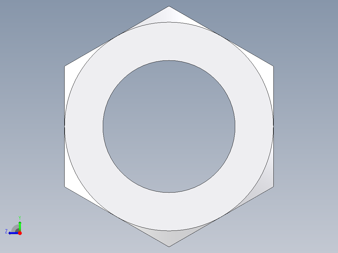 卡套式工业通用硬管接头EO_Nut_EO_24__Cone_end_M38SCFX右视图