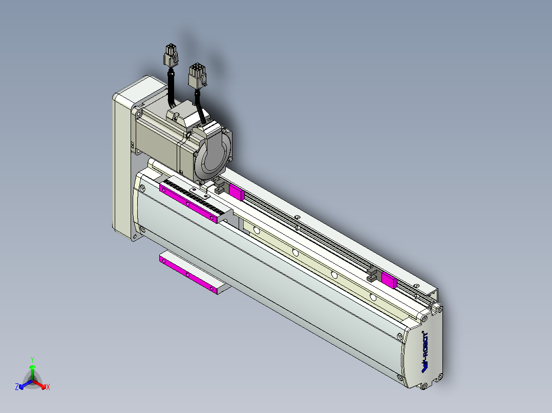 威洛博QF10-Lxx-C-S240-BR-ZP40-C3正等轴测图