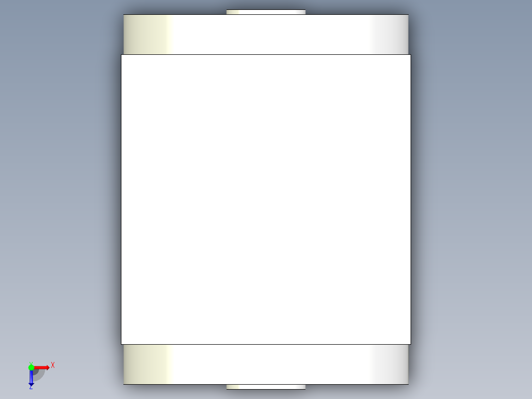 换向器22PW110双孔-1 19-80-100-M6.stp俯视图