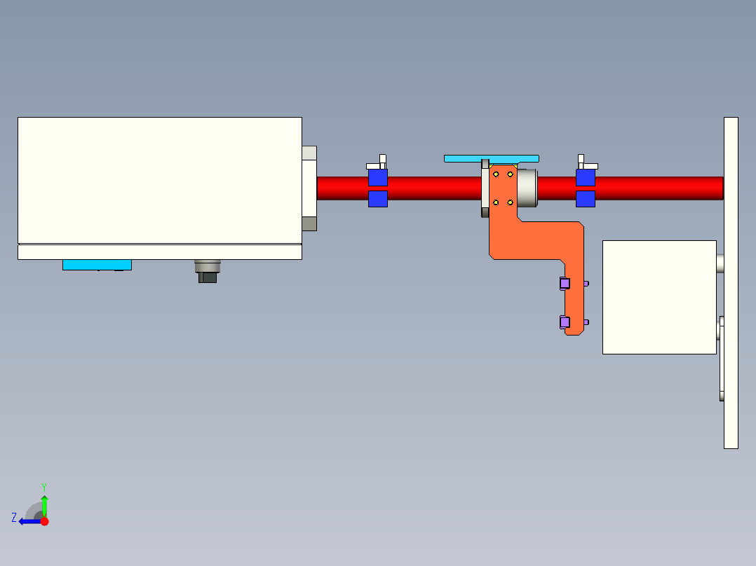 已生产自动焊锡机右视图