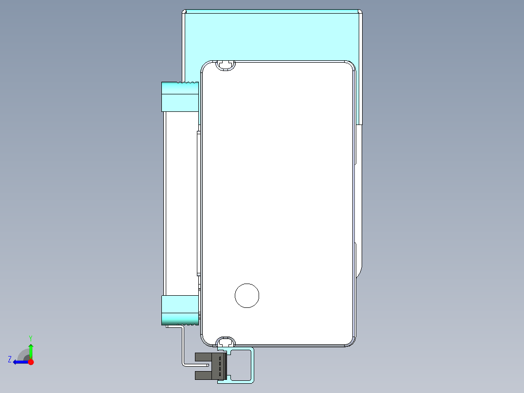 威洛博VBC同步带传动一无尘环境VBC14-L45-S2650-BR-ZP75-C3右视图