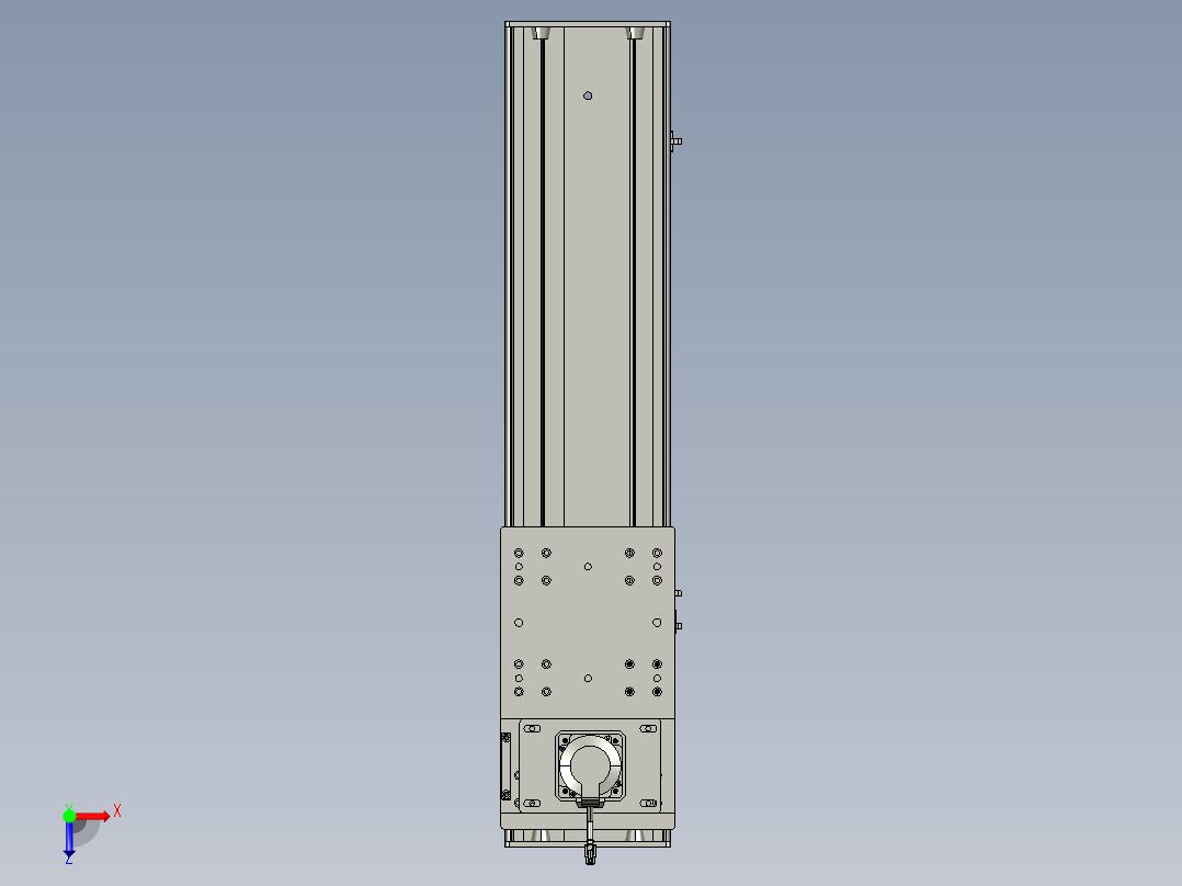 东锦齿条传动DH210G-L167-S600-BU-减速机+P750W.STEP俯视图